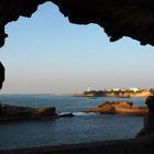 Vue sur Biarritz et son phare…