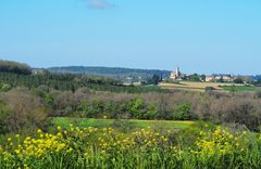 Vue sur Blaziert au printemps