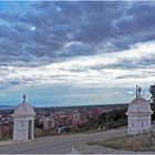 Vue sur Figueras depuis la colline du Château Sant Ferran