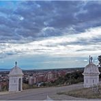 Vue sur Figueras depuis la colline du Château Sant Ferran