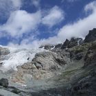 Vue sur glacier