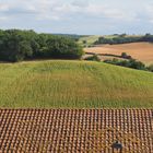 Vue sur la campagne au Château de Lavardens