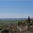 Vue sur la campagne autour de Lauzerte  --  Tarn-et-Garonne