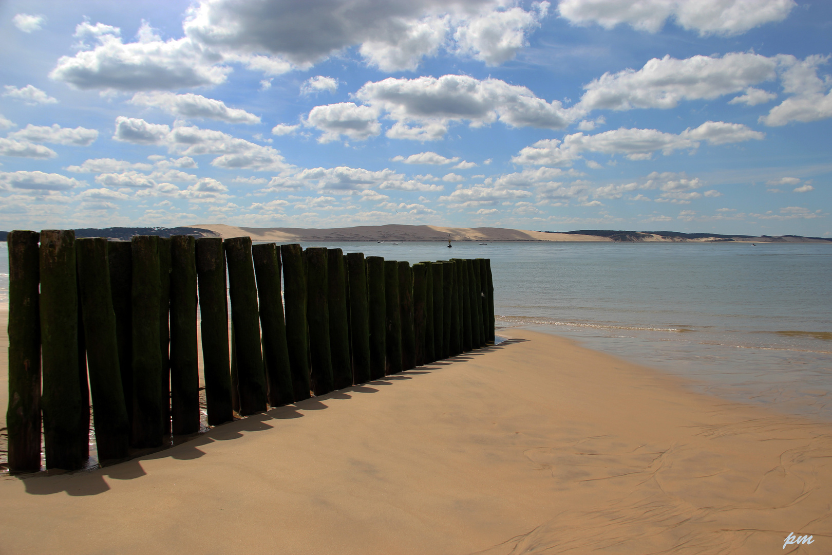 Vue sur la dune du Pyla