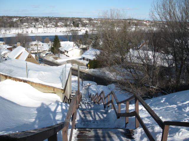 Vue sur la rivière St-Maurice