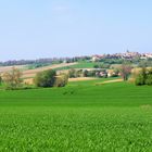 Vue sur La Sauvetat au printemps