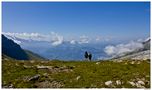 Vue sur la vallée, du désert de platé. de ApollonZeus 