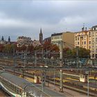 Vue sur la ville, du pont de la gare de Limoges-Bénédictins