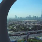 Vue sur le centre-ville de Dubaï à partir de « The Frame »