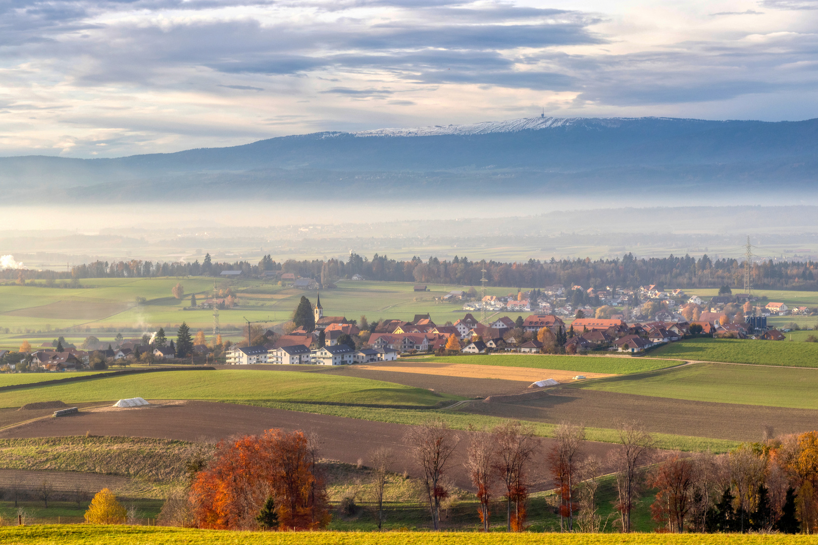 Vue sur le Chasseral