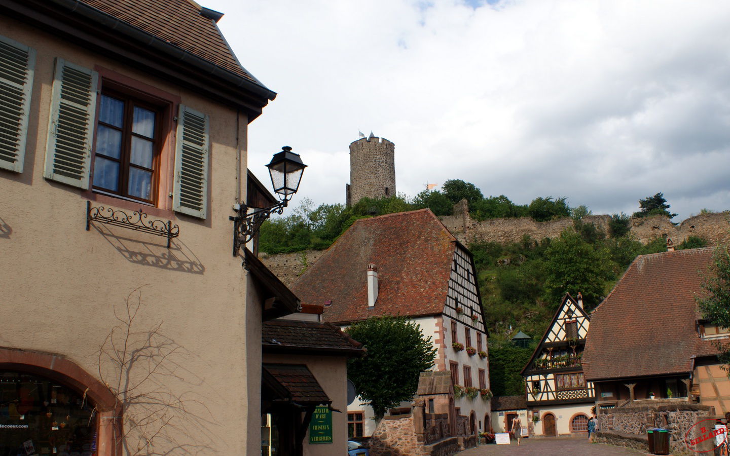 vue sur le chateau