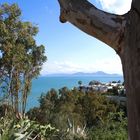 Vue sur le Golfe de Tunis depuis Sidi Bou Saïd