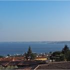 Vue sur le lac à partir du Château de Moniga del Garda