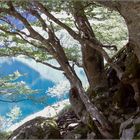 Vue sur le lac d'OO (Hautes pyrénées)