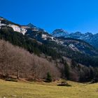 Vue sur le massif du Mont-Perdu près de Gavarnie