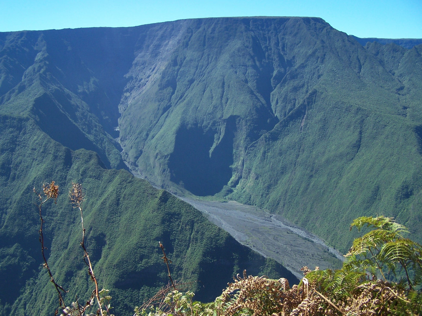 Vue sur le Parc National de la Réunion