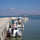 vue sur le pont de l'île de Ré !