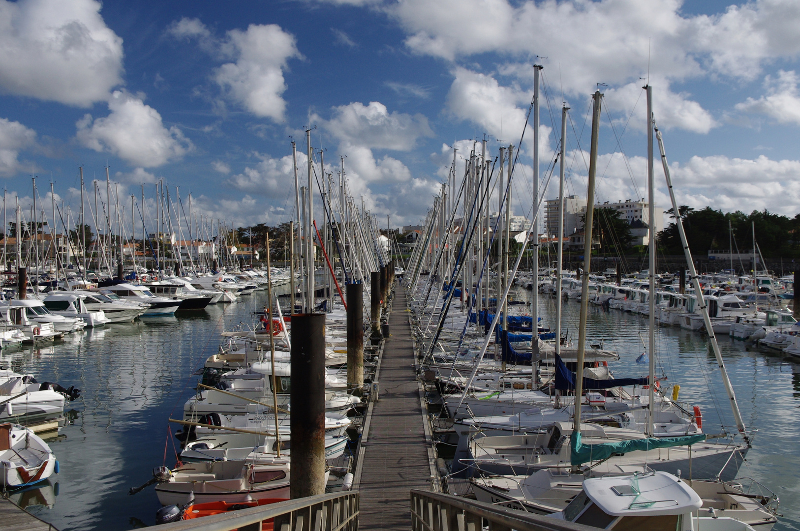 Vue sur le port