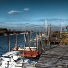 Vue sur le port de La Hume - Bassin d'Arcachon [33]