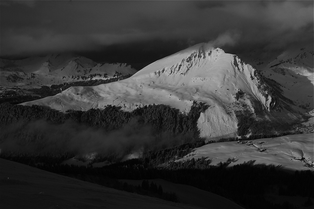 vue sur le praz de lys