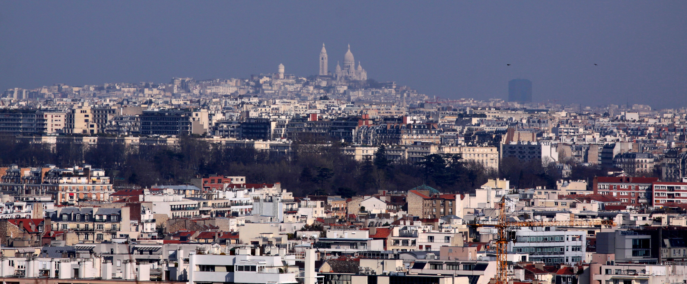 vue sur le Sacré Coeur