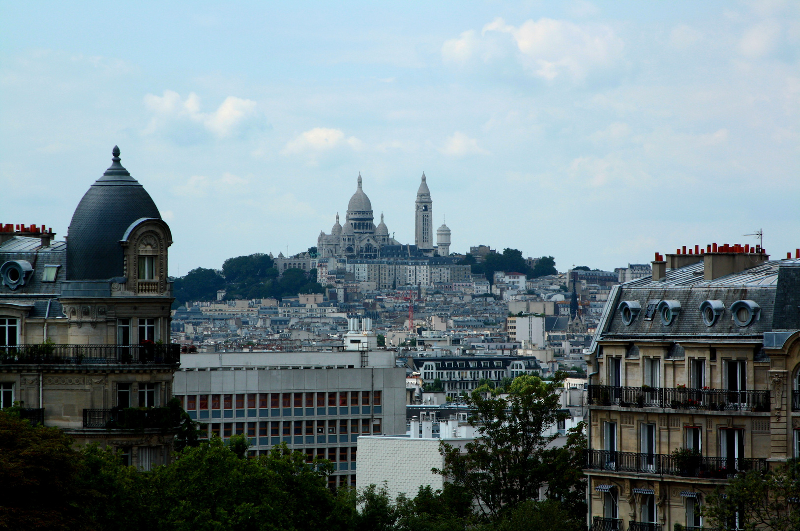 Vue sur le Sacré Coeur