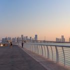 Vue sur le skyline d‘Abu Dhabi