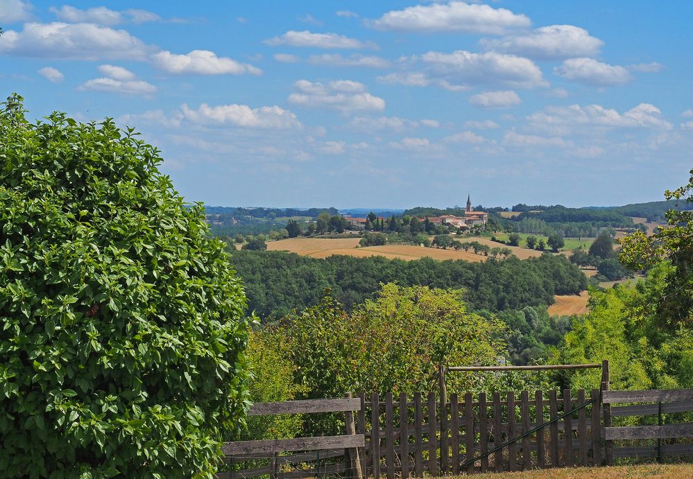 Vue sur le village de Blaziert