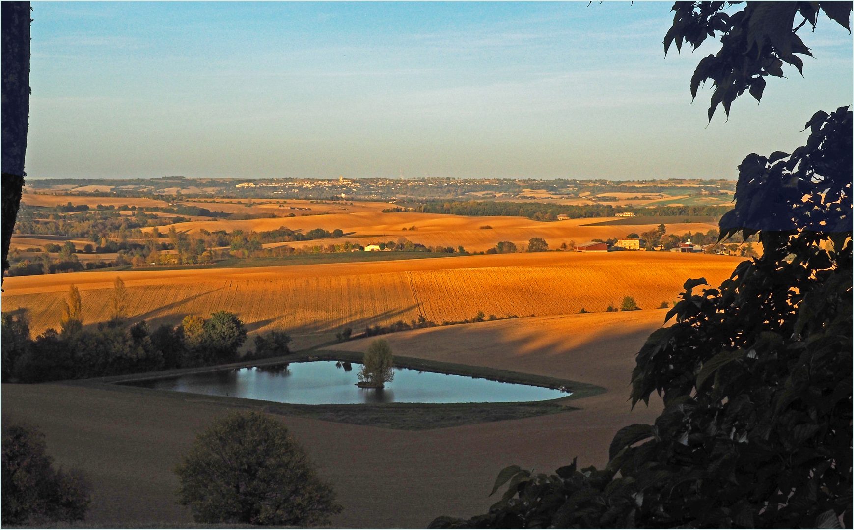 Vue sur Lectoure…