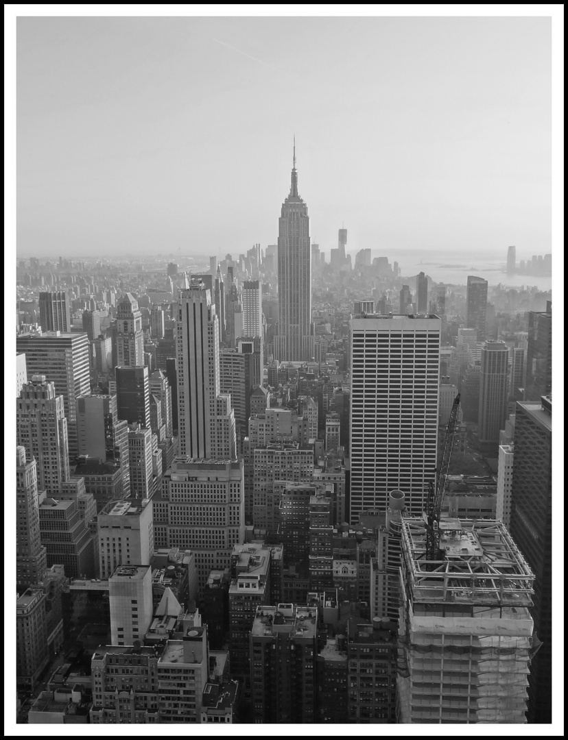 Vue sur l'empire state