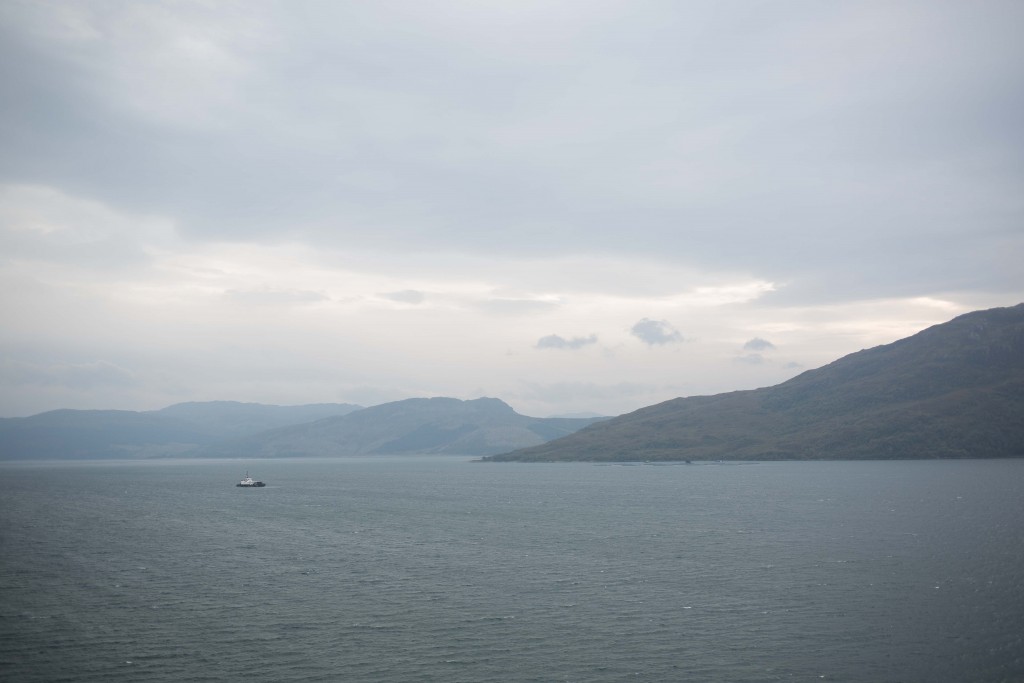 Vue sur les côtes de l'île de Skye - Ecosse