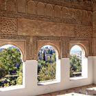 Vue sur les jardins de la Generalife