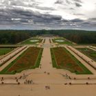 Vue sur les jardins de Le Nôtre au château de Vaux le Vicomte