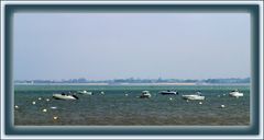 Vue sur l’estuaire de la Seudre à partir de Ronce-les-Bains en direction de Bourcefranc-le-Chapus