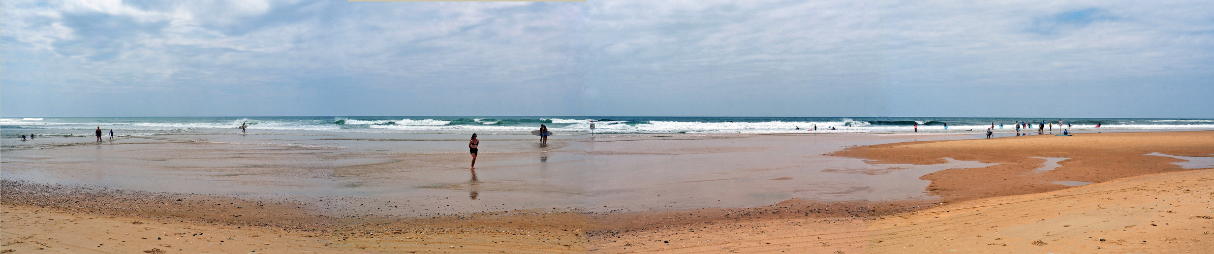 Vue sur l’Océan  -   Plage de Mimizan Lespecier