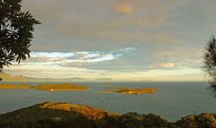 Vue sur Nouméa vers le sud à partir du Mont Ouen Toro