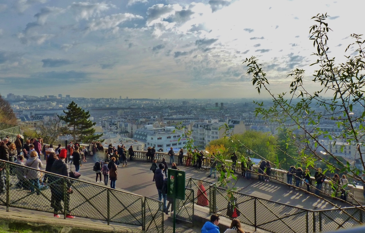 Vue sur Paris à partir de Montmartre.