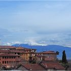 Vue sur Polpenazze et le Monte Baldo (Lac de Garde)