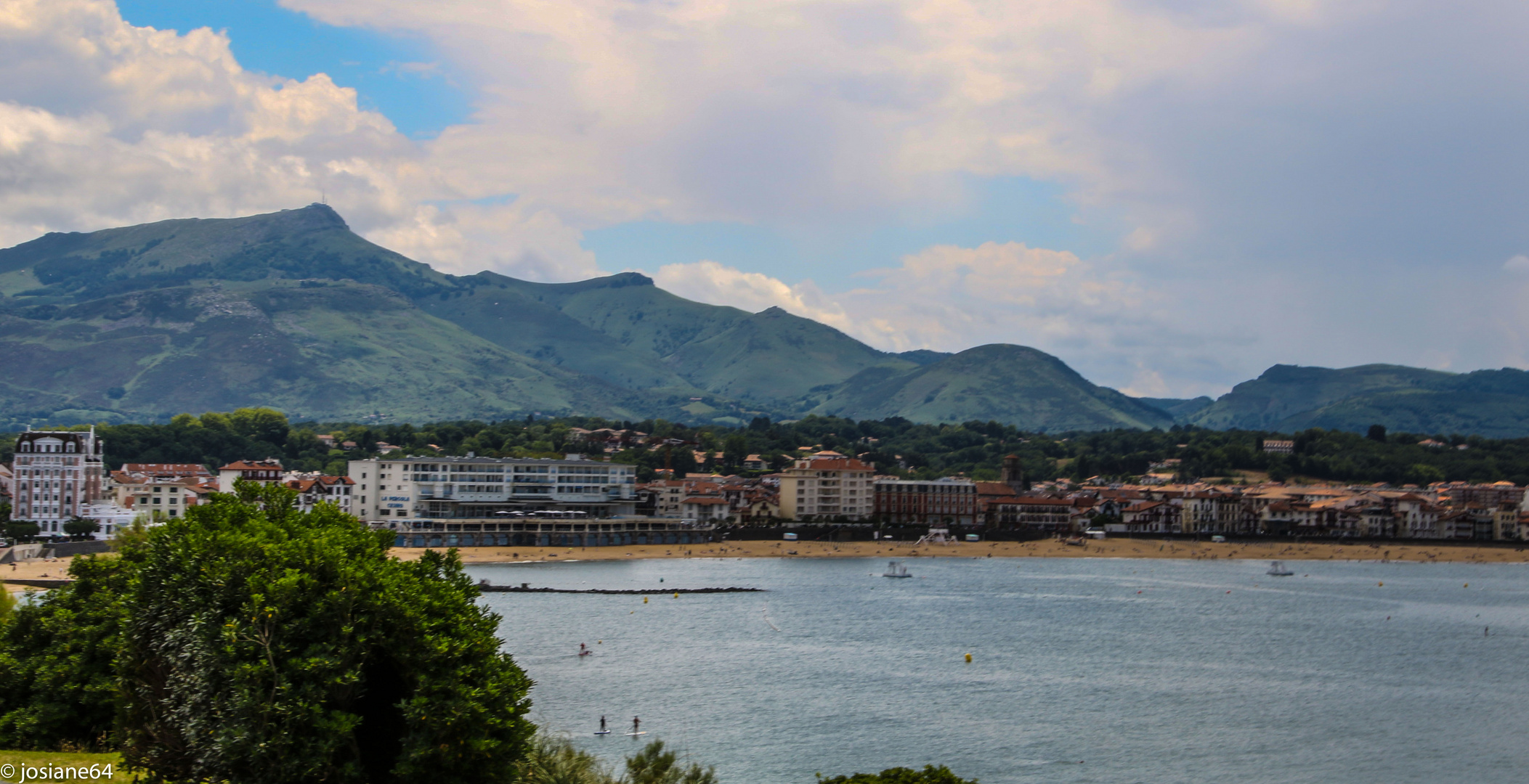 VUE SUR SAINT JEAN DE LUZ