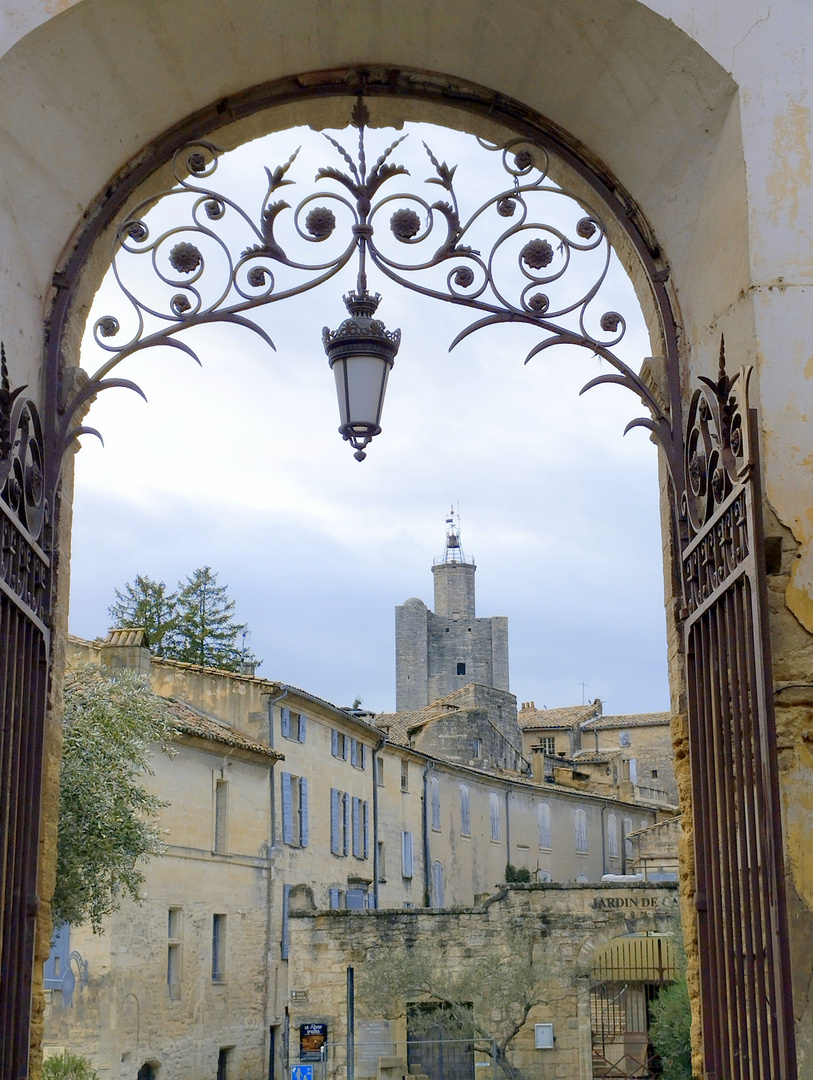 vue sur Uzès, Gard