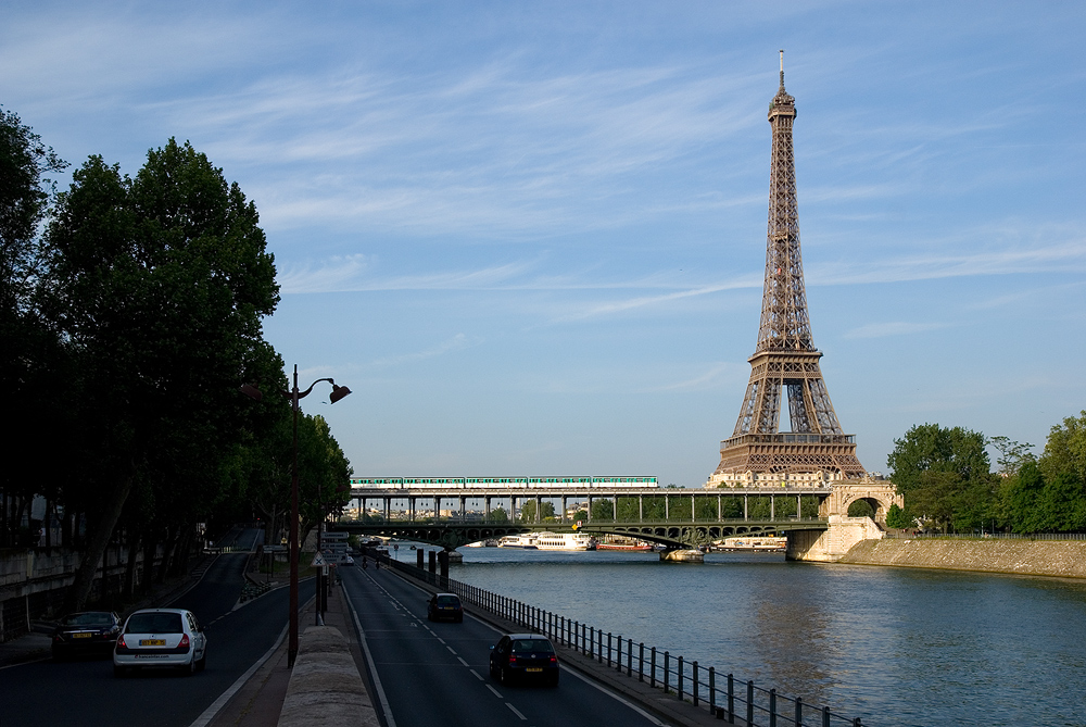 Vue typique parisienne