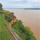 Vue vers l’amont de la Gironde…