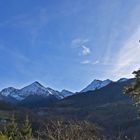 Vue vers le sud à partir de la route du Col d’Azet -- 12/2015