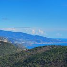 Vue vers l’est à partir du col d’Eze