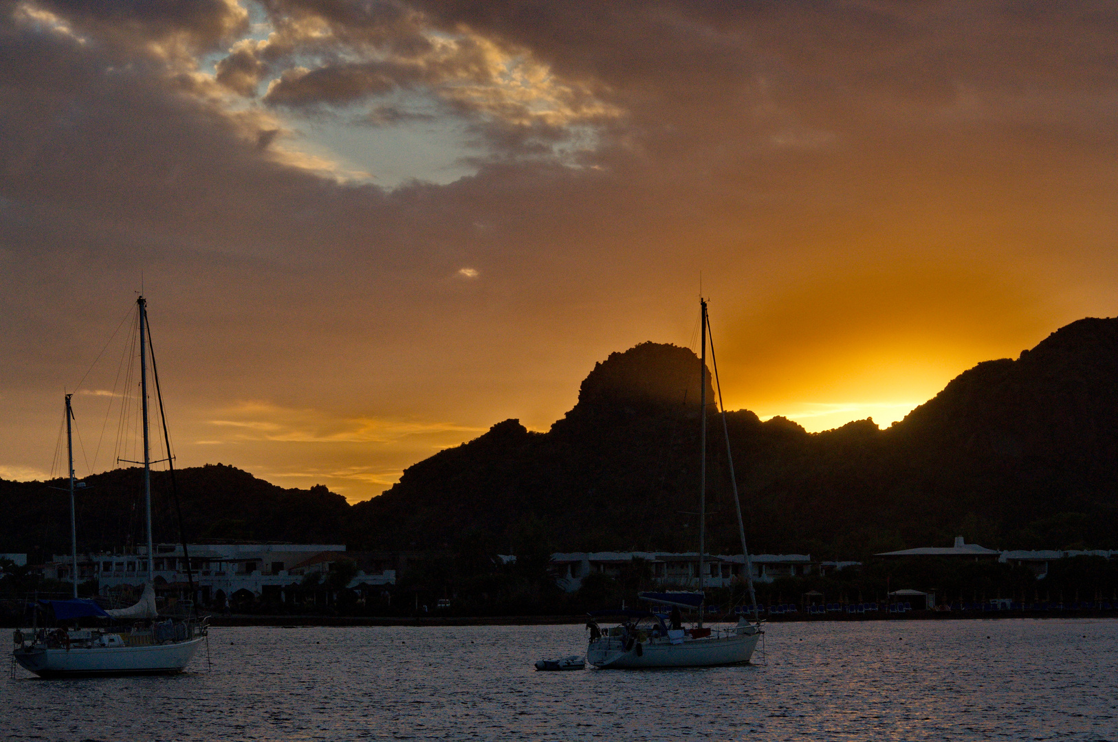 Vulcano im Abendlicht