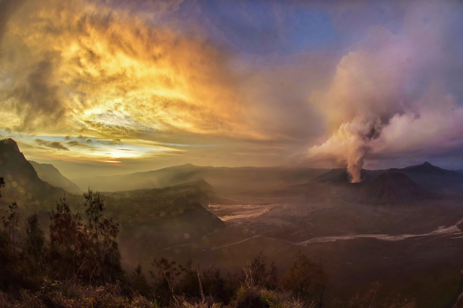 Vulkan Bromo 5.18 Uhr