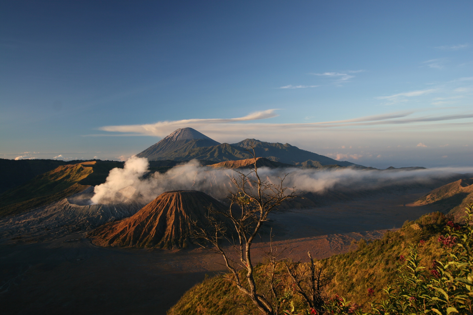 Vulkan Bromo auf Java