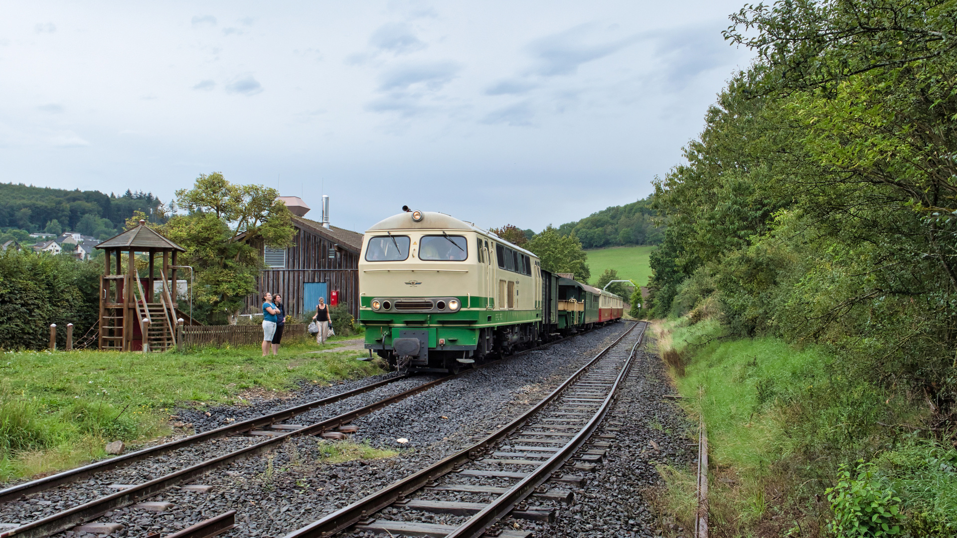 Vulkan-Expreß in Engeln