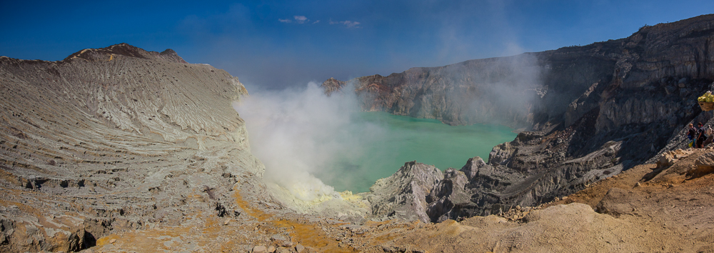 Vulkan Ijen - Krater