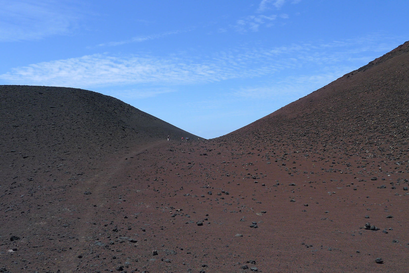 Vulkan Landschaft auf den Azoren